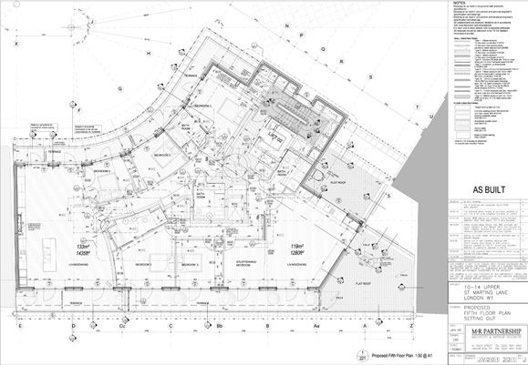 St Martin's Courtyard mixed use building newbuild architecture architect restaurant office residential flats